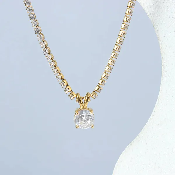 Gold_Tennis_Necklace_For_Women
